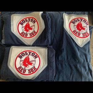 Pottery Barn F/Q Red Sox Duvet and 2 Shams